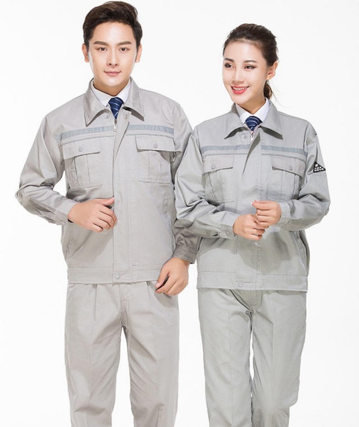 May mẫu áo đồng phục công nhân 